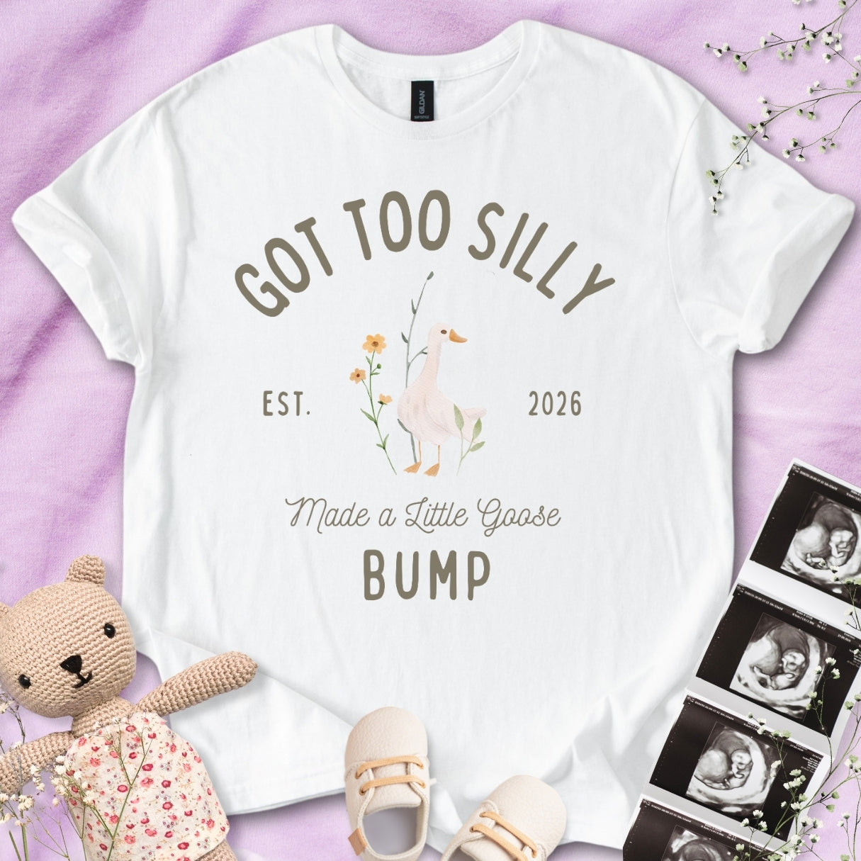 Got Too Silly Pregnancy Tee
