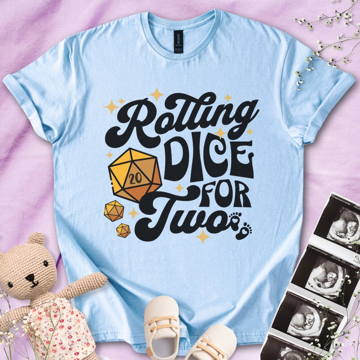 Rolling Dice For Two Tee