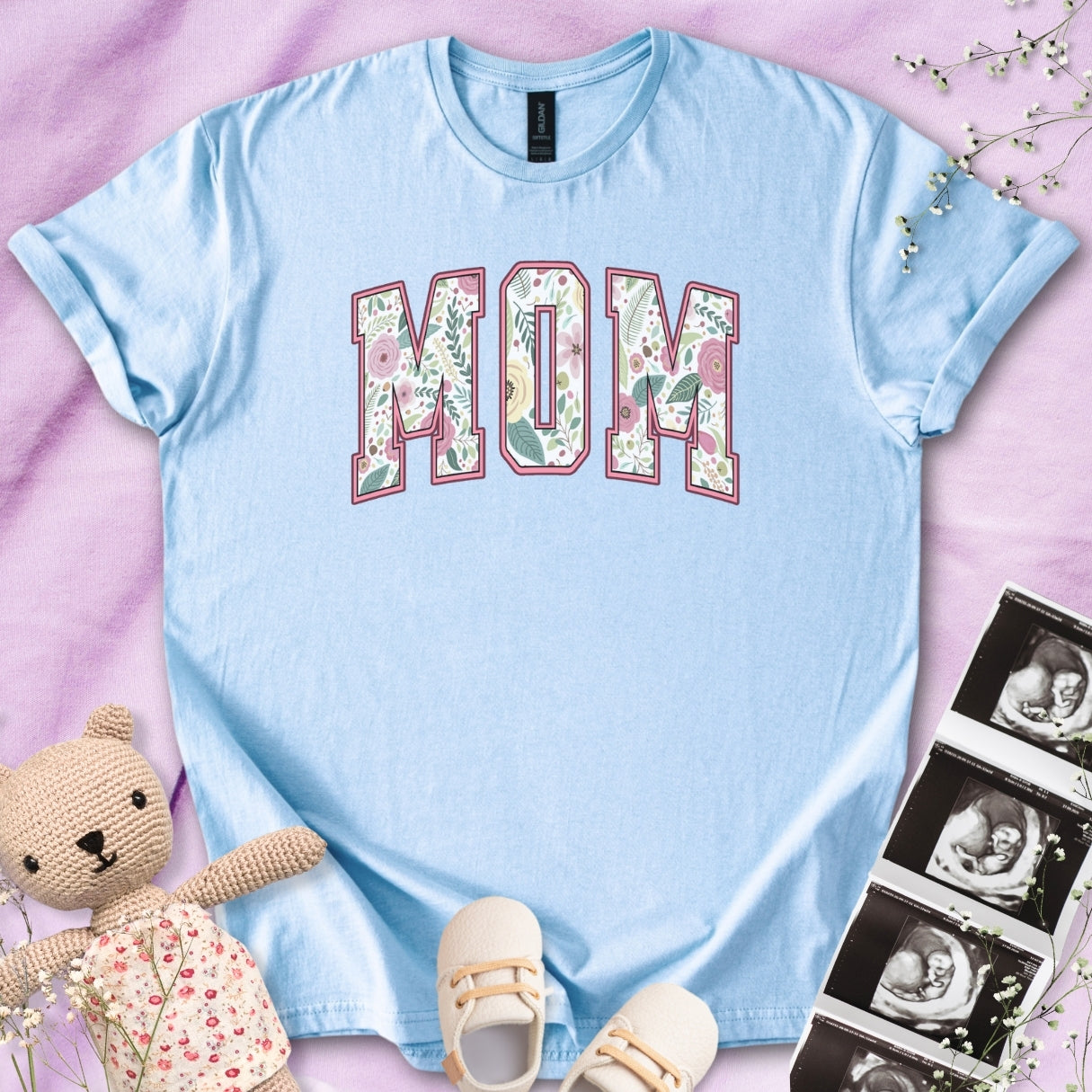 Mom Floral Tee