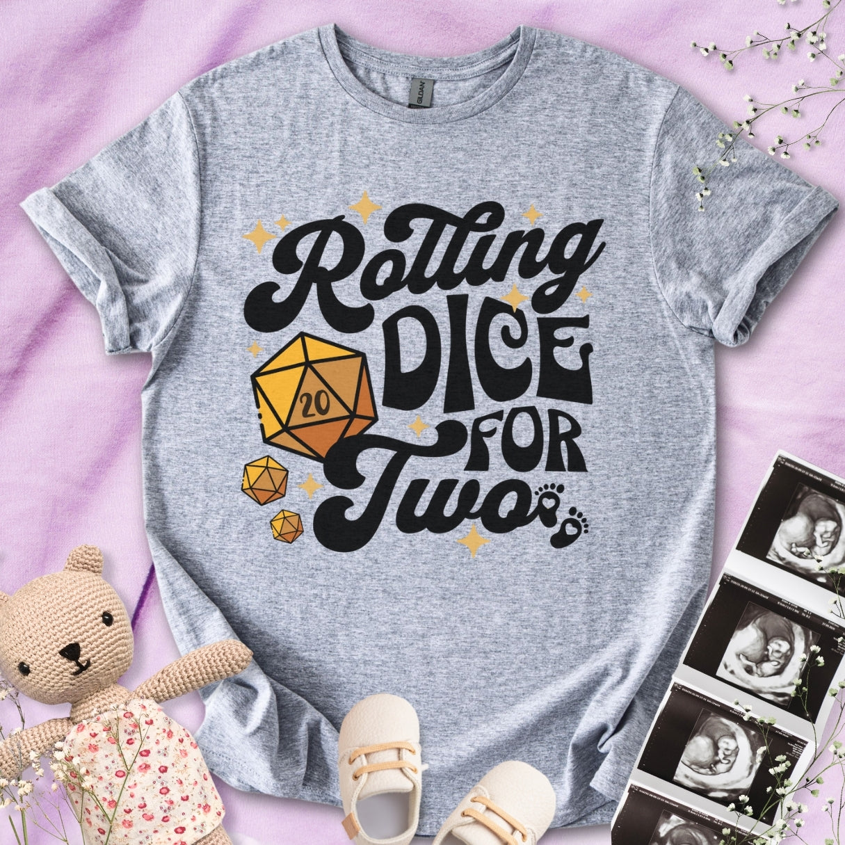 Rolling Dice For Two Tee