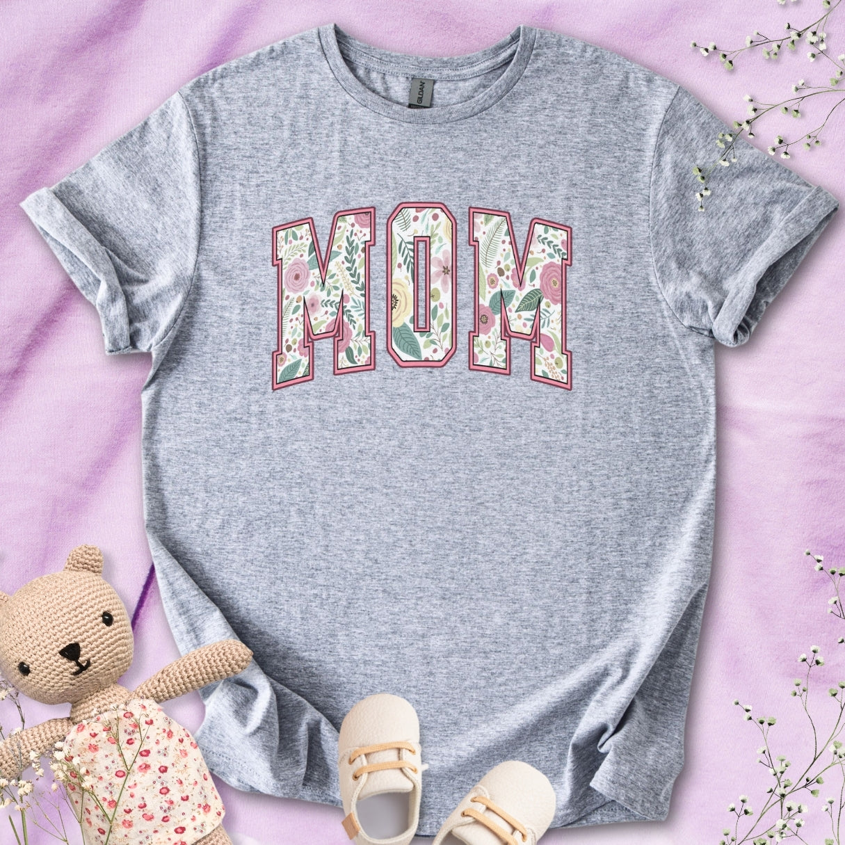 Mom Floral Tee
