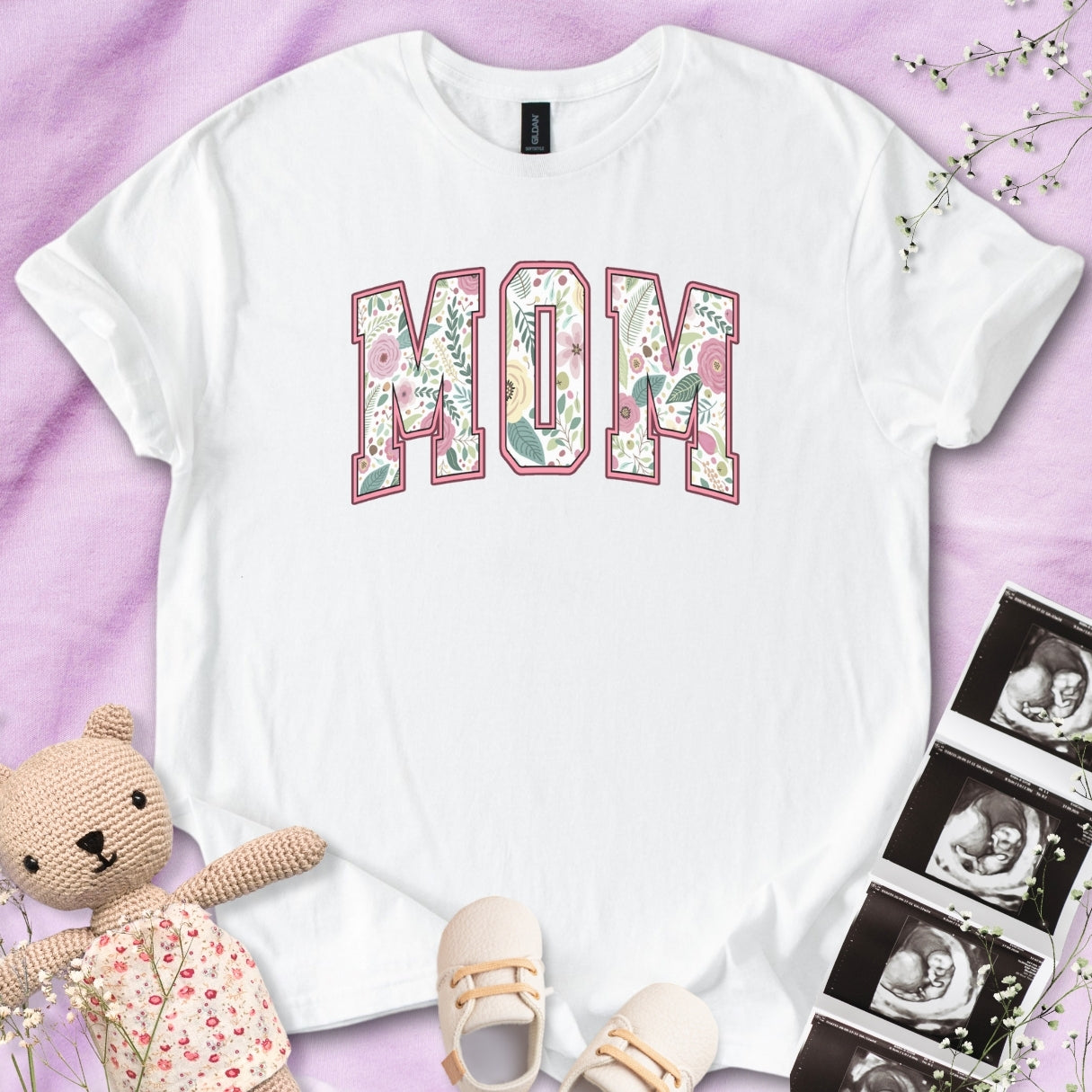 Mom Floral Tee