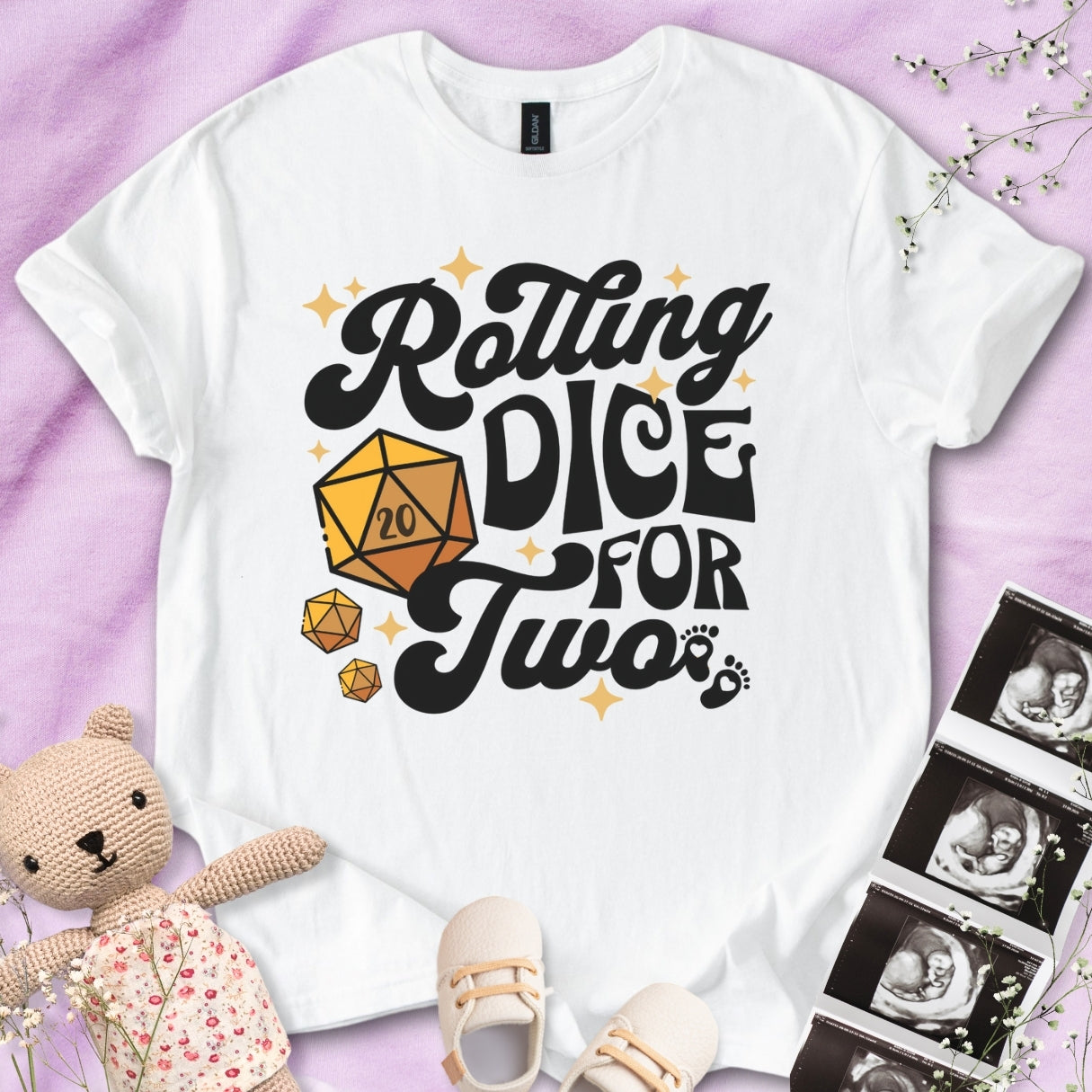 Rolling Dice For Two Tee