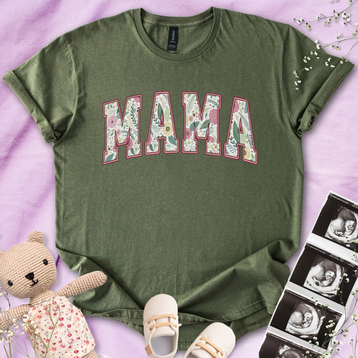 Mama Floral Tee
