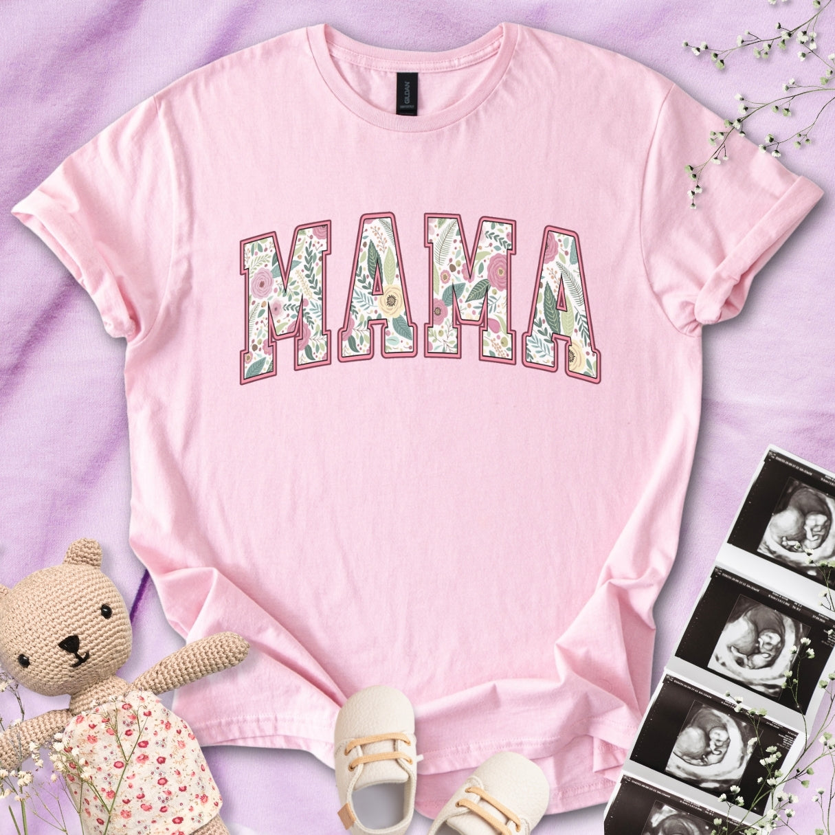 Mama Floral Tee