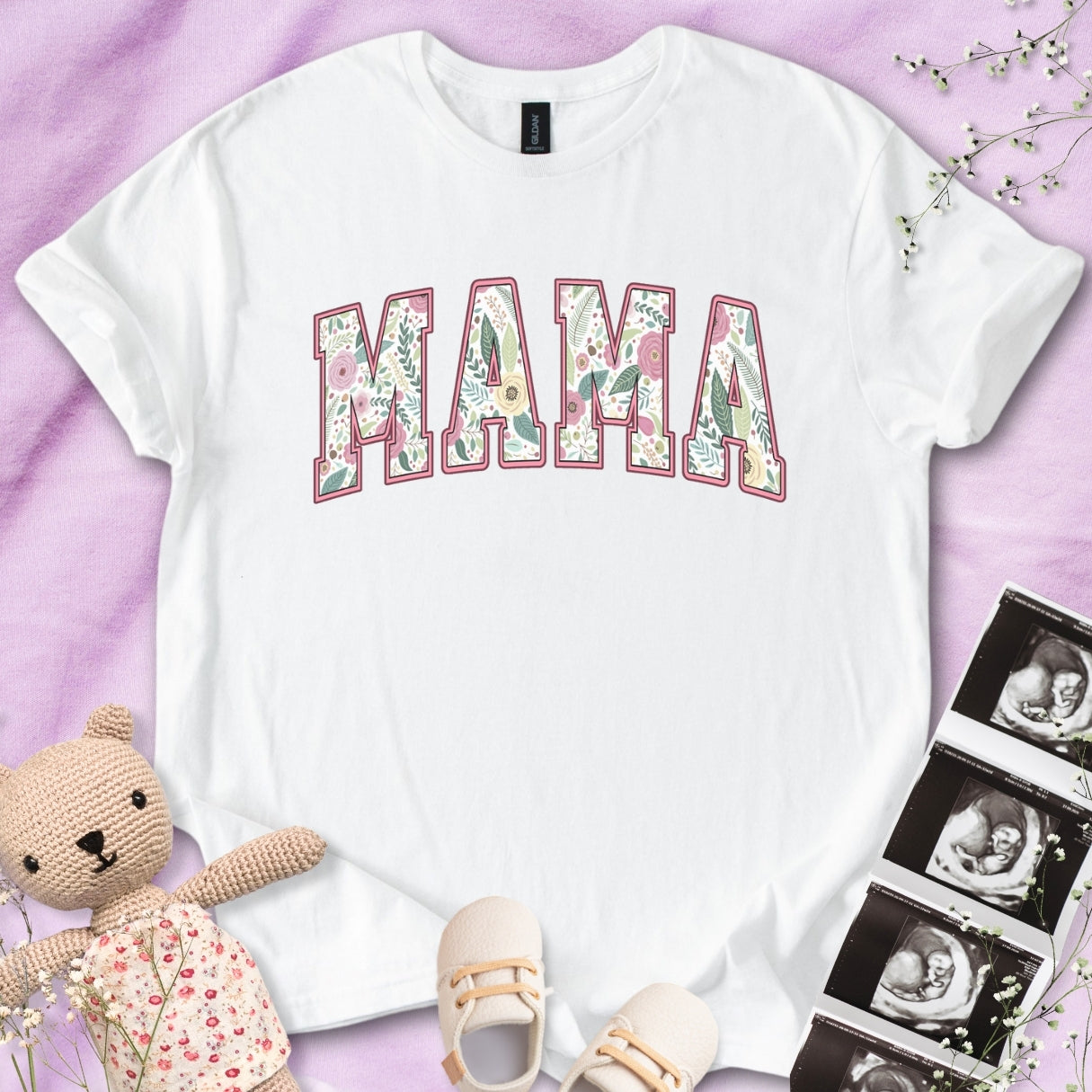 Mama Floral Tee