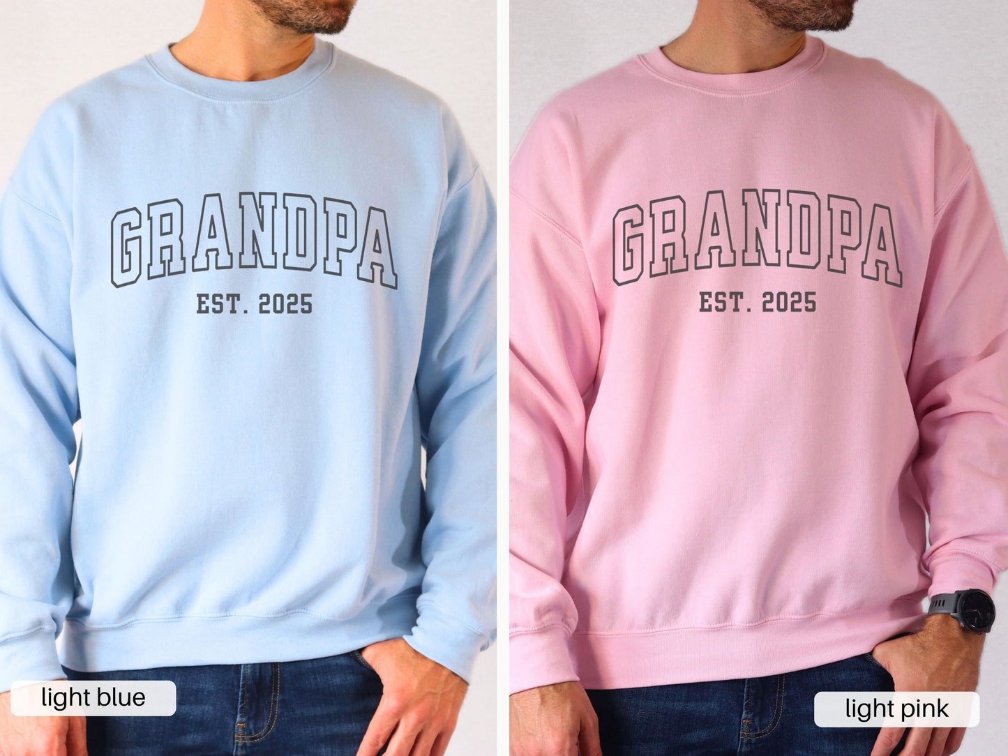 Varsity Male - grandpa 2025 - Gildan 18000