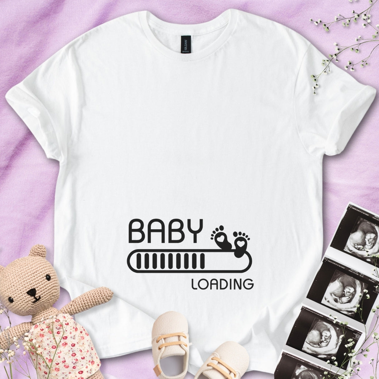 Baby Loading Progressbar Tee