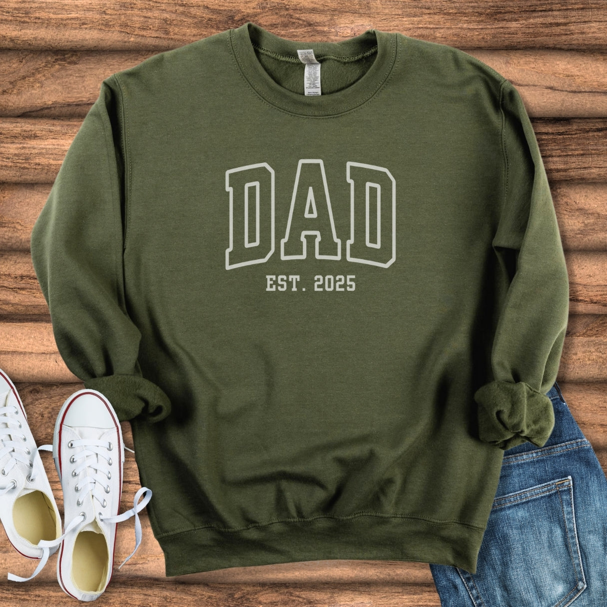DAD - Est Varsity Sweatshirt