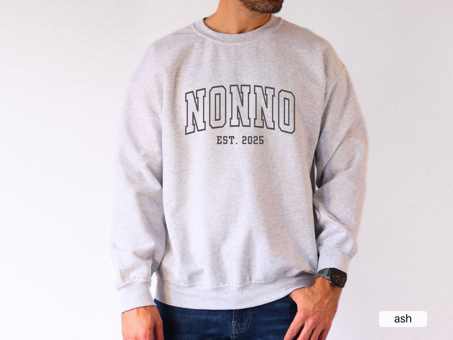 Varsity Male - NONNO est 2025 - Gildan 18000