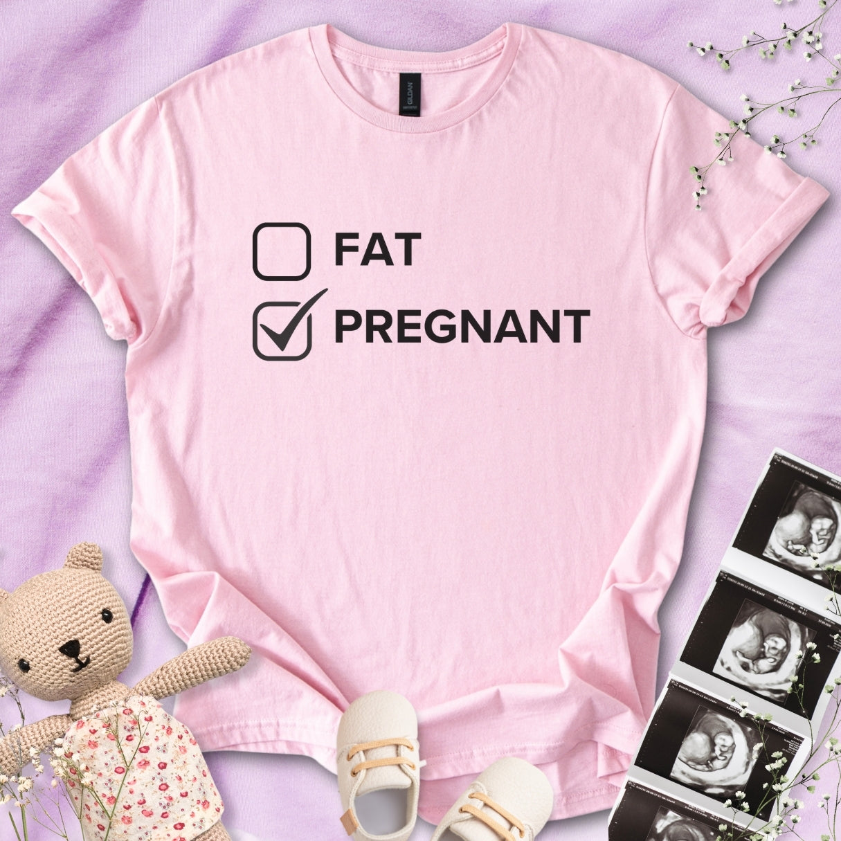 Fat or Pregnant? Tee