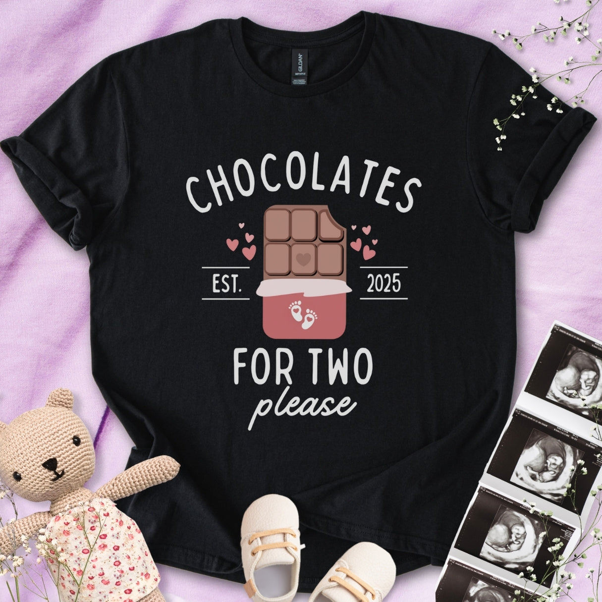 Chocolate For Two Please Tee