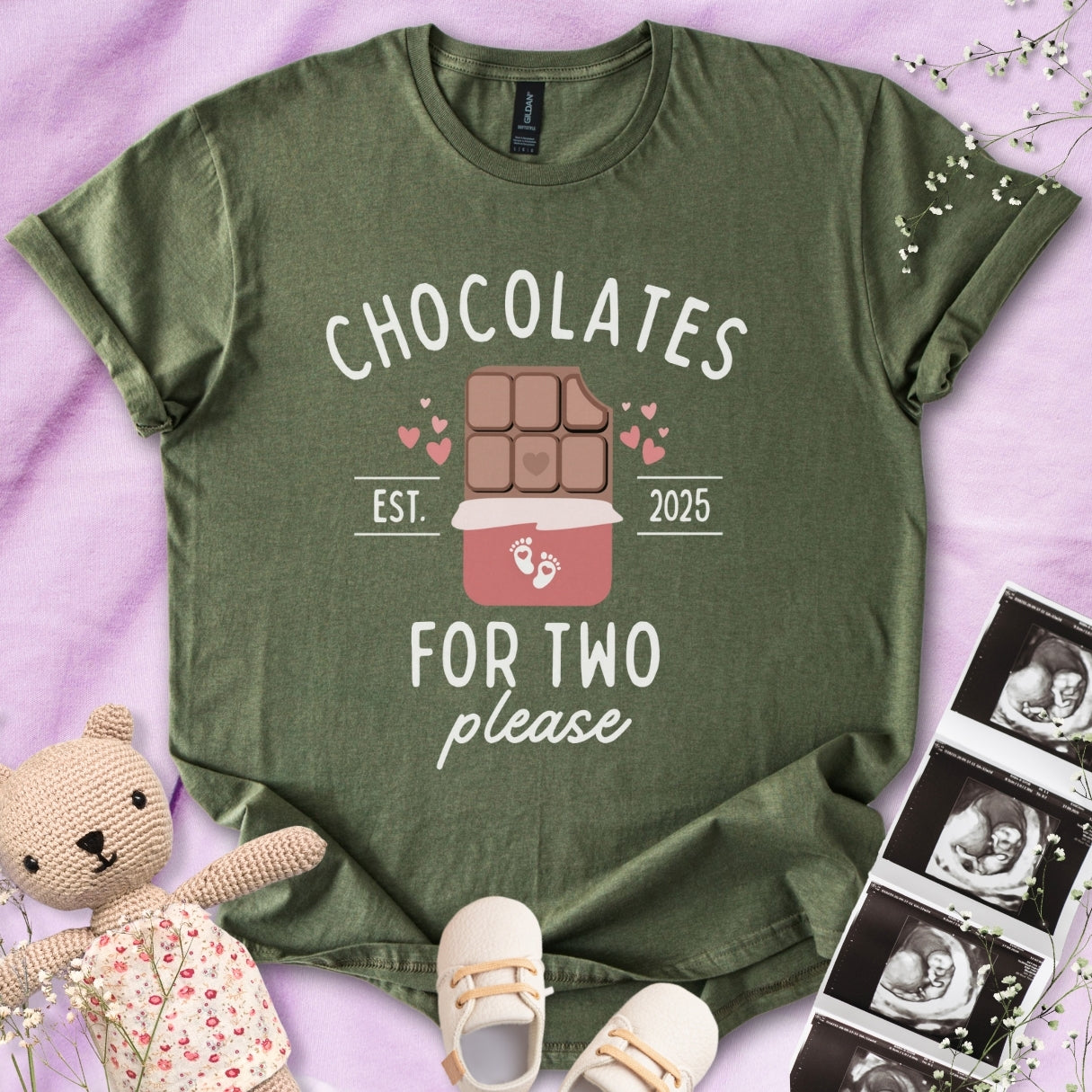 Chocolate For Two Please Tee
