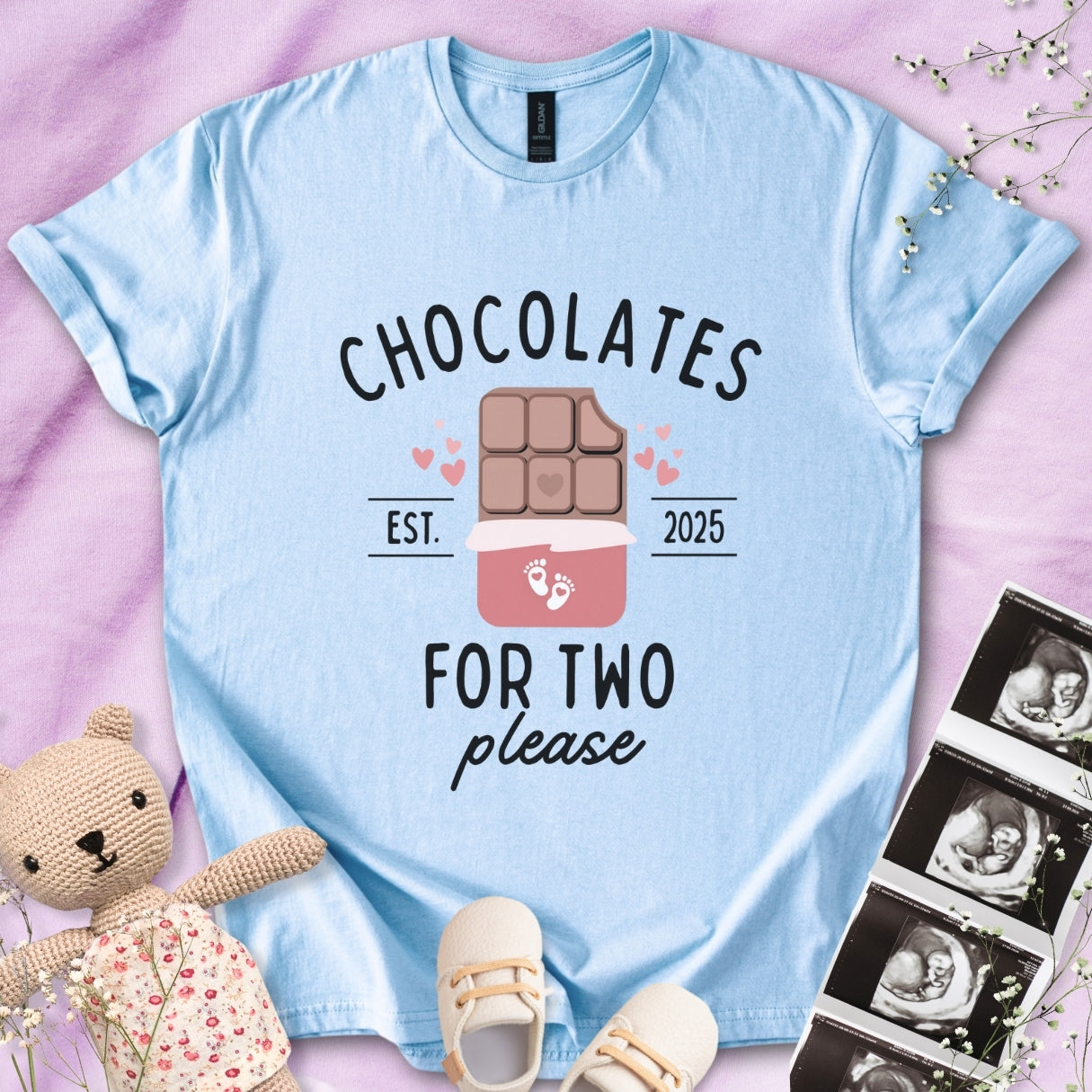 Chocolate For Two Please Tee