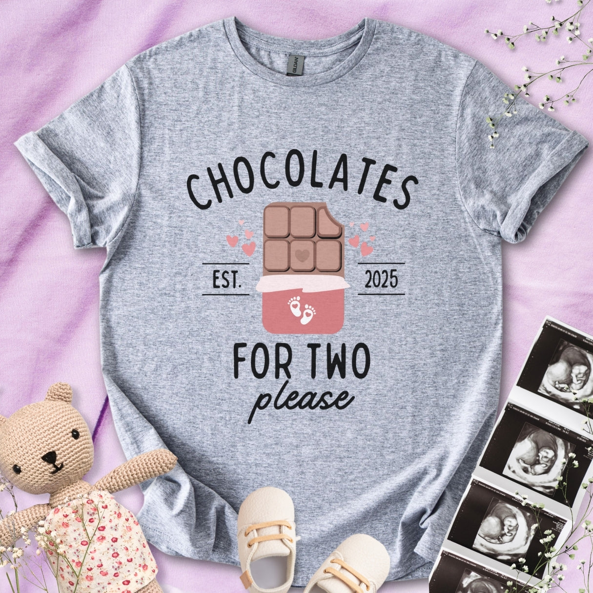 Chocolate For Two Please Tee