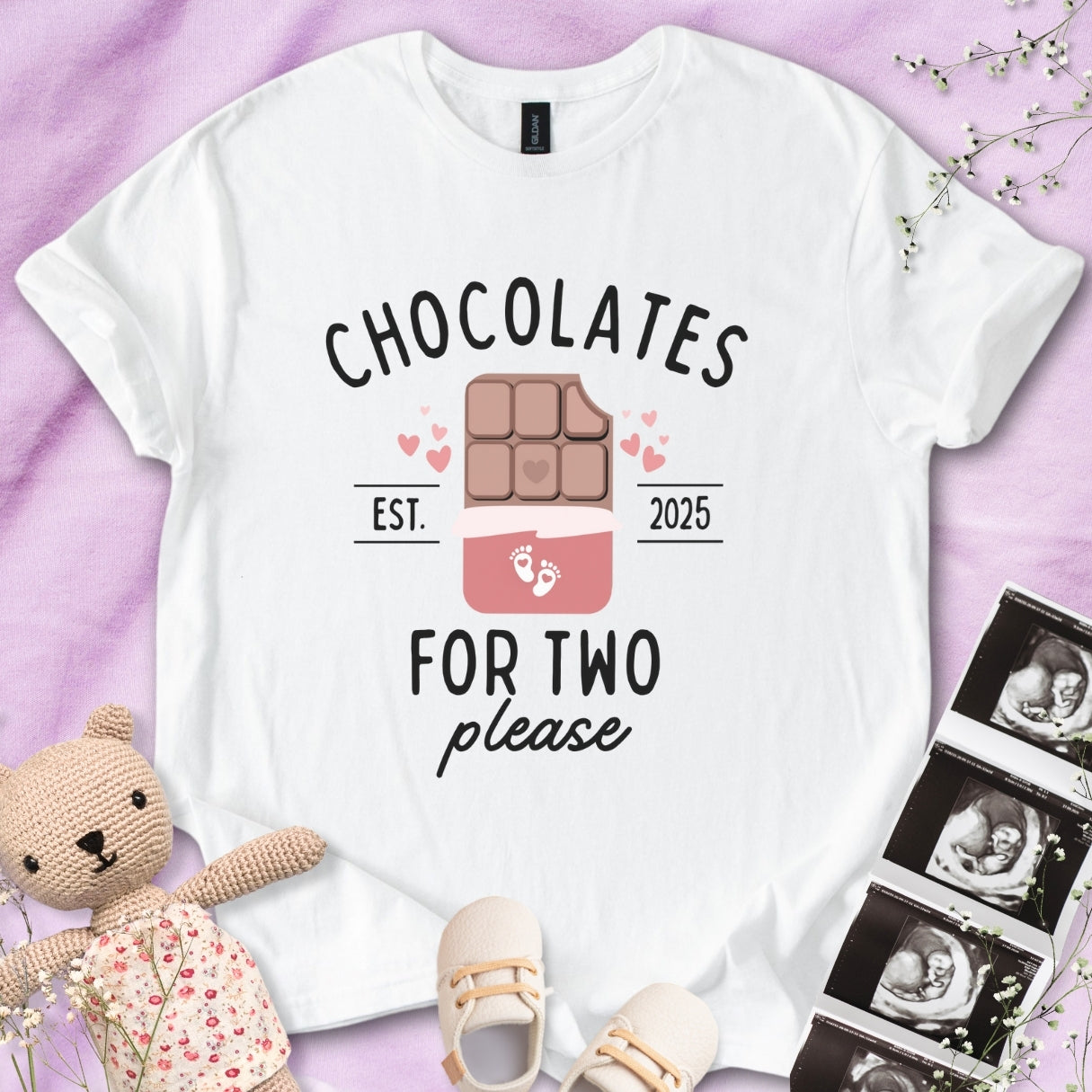 Chocolate For Two Please Tee