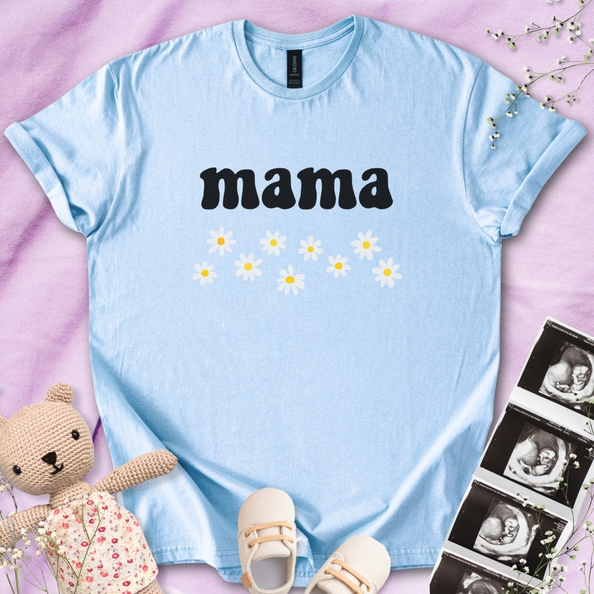 Mama Daisy Floral Tee