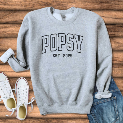 POPSY - Est Varsity Sweatshirt