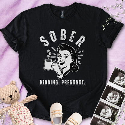 Sober Pregnancy Tee
