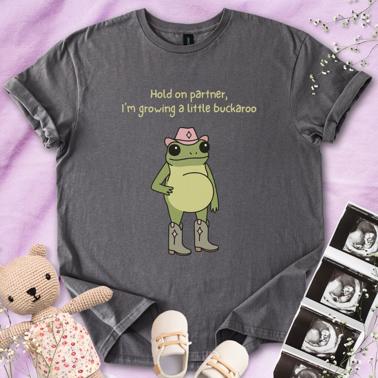 Growing A Little Buckaroo Tee