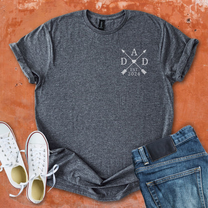 DAD - Pocket Arrow with Heart Tee