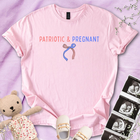 Patriotic & Pregnant Tee
