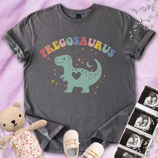Pregosaurus Heart Tee