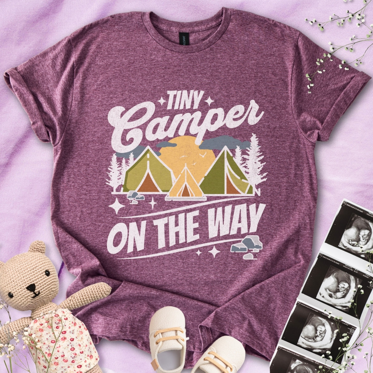 Tiny Camper On The Way Tee