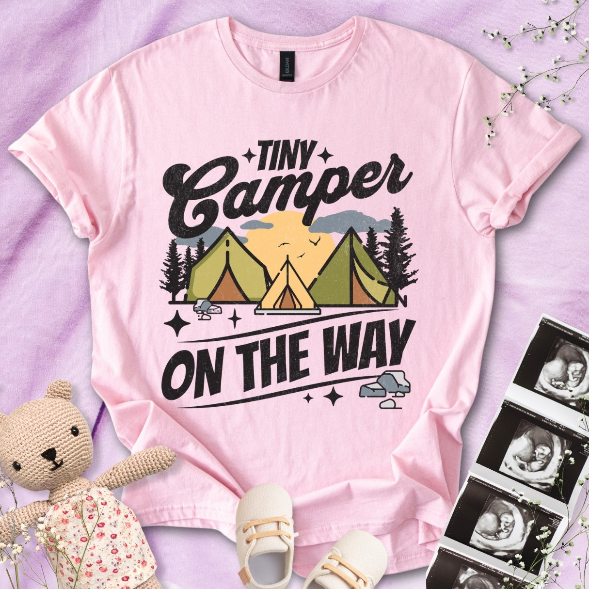 Tiny Camper On The Way Tee