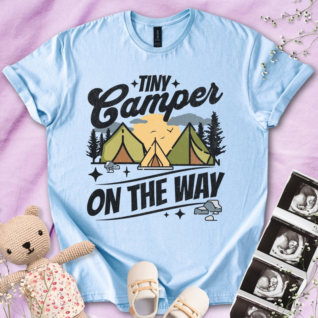 Tiny Camper On The Way Tee
