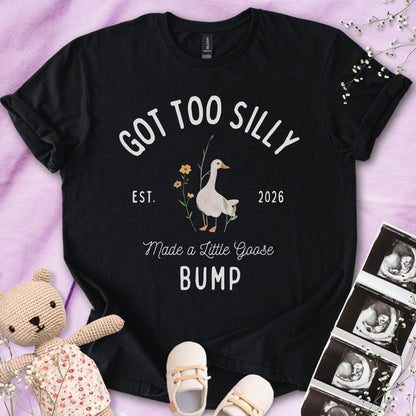 Got Too Silly Pregnancy Tee