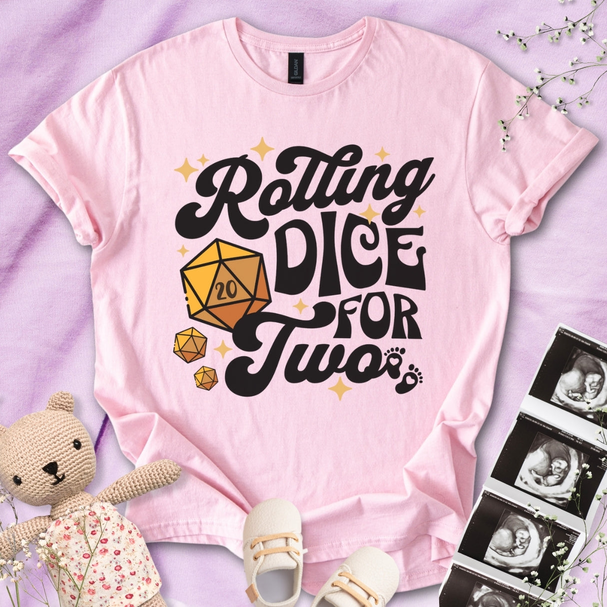 Rolling Dice For Two Tee