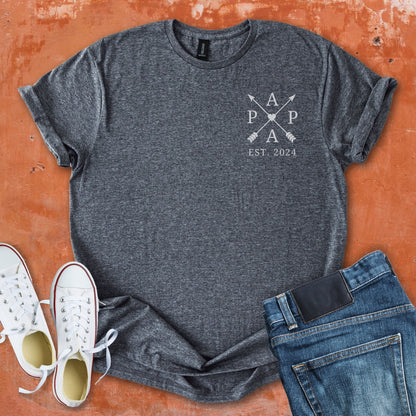 PAPA - Pocket Arrow with Heart Tee