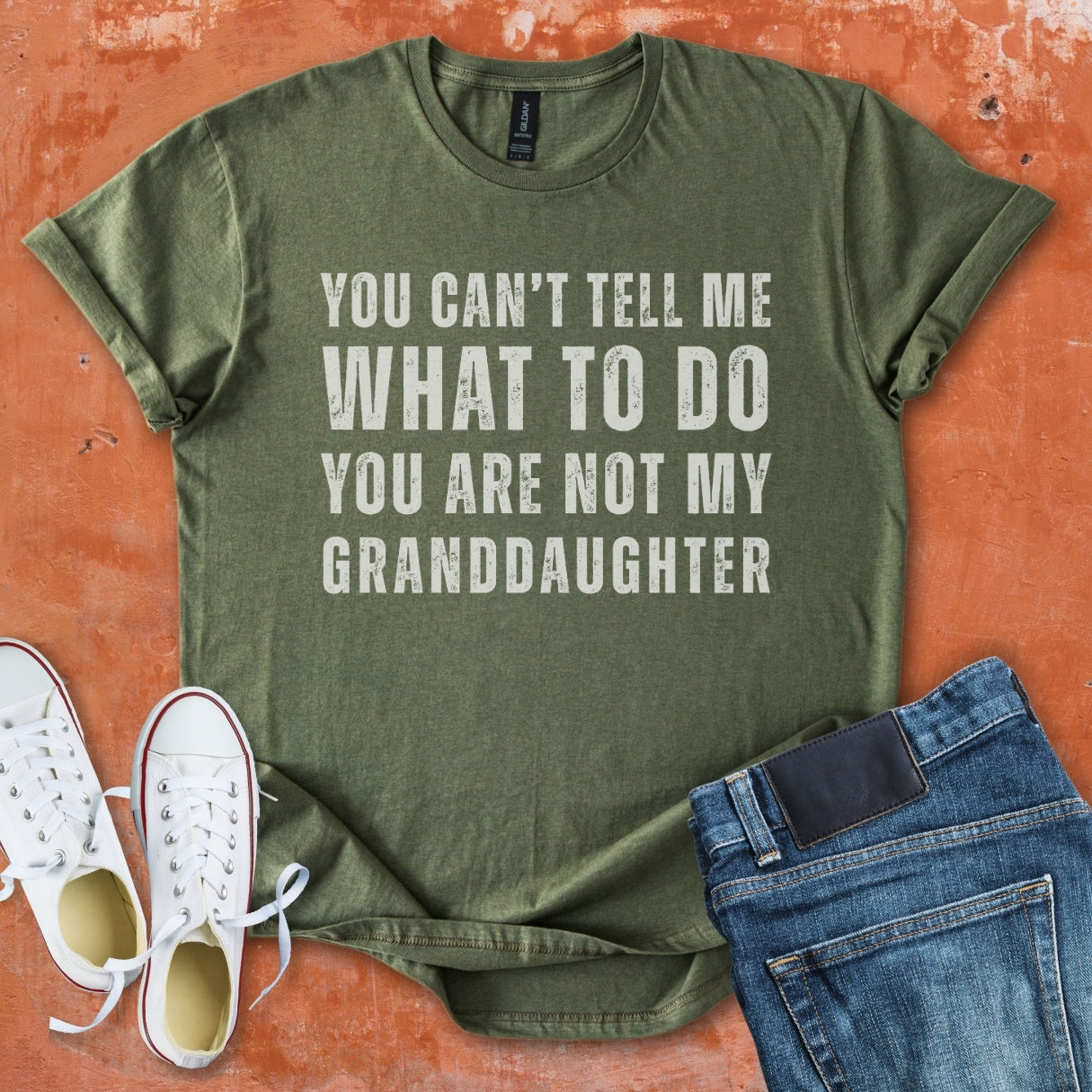 You Can't Tell Me What To Do - Grandpa Tee