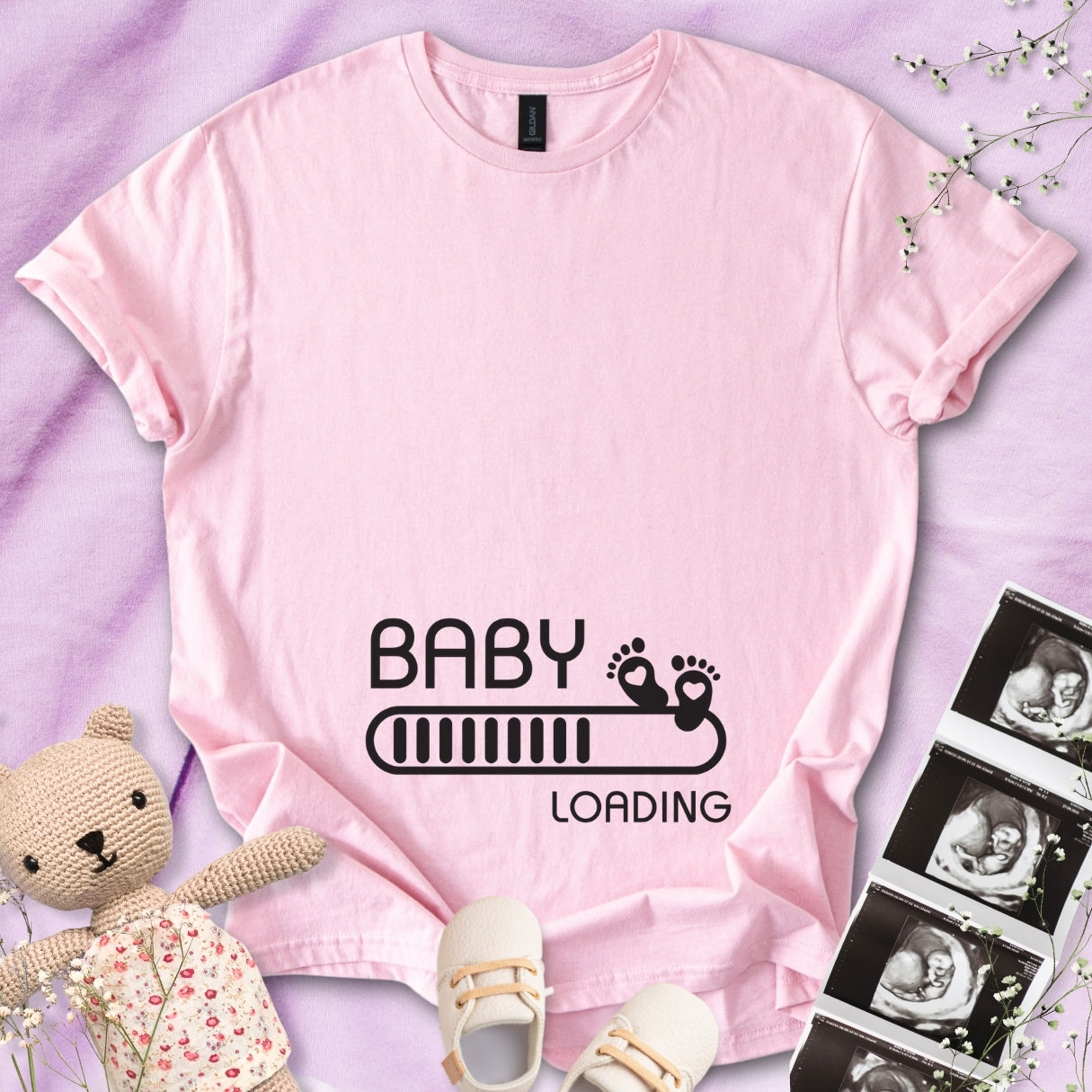 Baby Loading Progressbar Tee