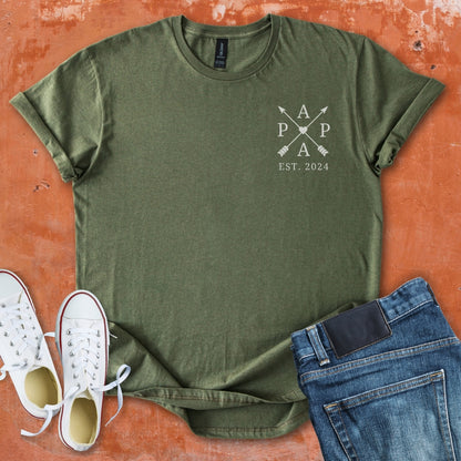 PAPA - Pocket Arrow with Heart Tee