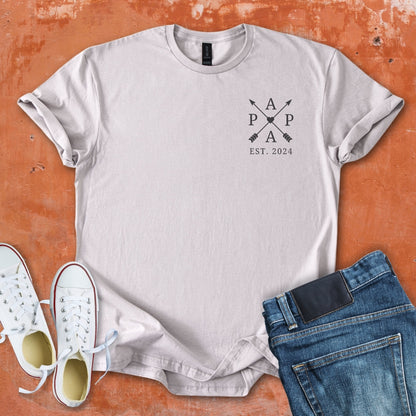 PAPA - Pocket Arrow with Heart Tee